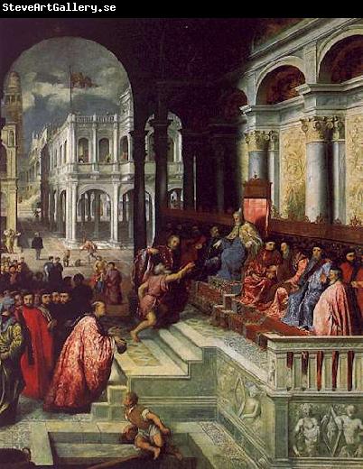 Paris Bordone Presentation of the Ring to the Doges of Venice